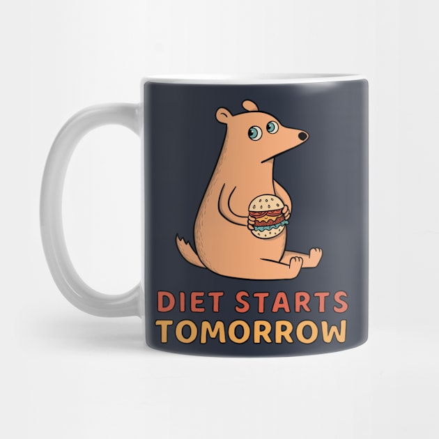 Diet starts tomorrow by coffeeman